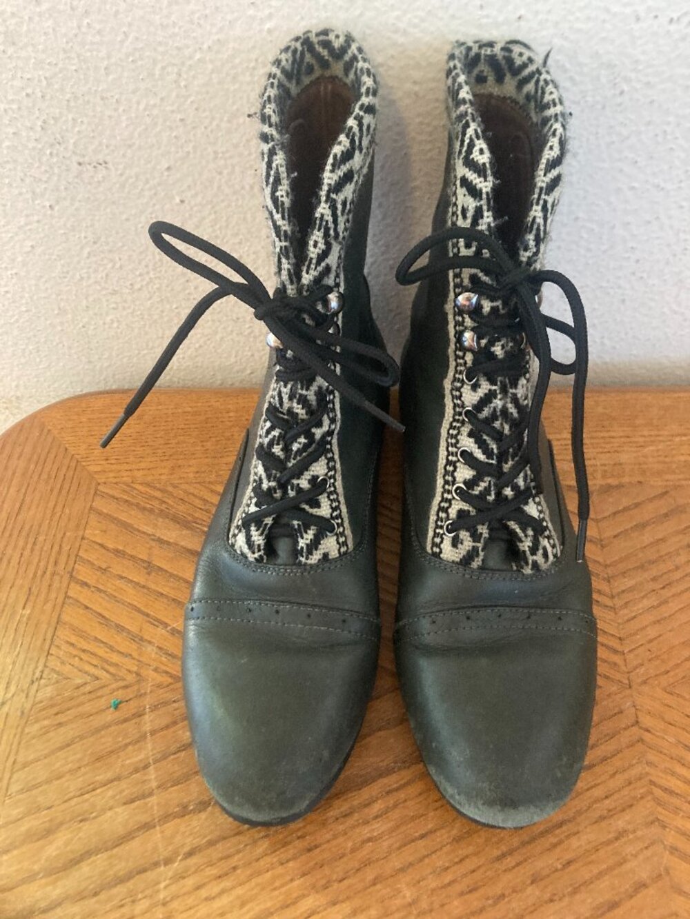 FORTRESS OF INCA Peruvian Leather Ankle Boots (7.5)
